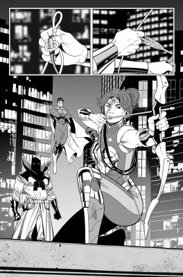 Daniel Sampere | Wonder Woman #31 Page 09 | Black Diamond