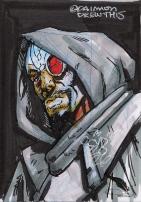 Daimon Hampton | Tdart 2026 X-Men Sketch Card Drop #86 - Forge (Age of Apolcalypse) | TDArt