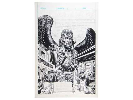 1985 Joe Kubert Interior Promo Page Arion #35 | Weiss Auctions
