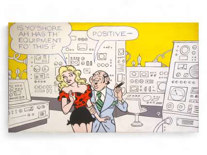 Al Capp Original Oil Painting | Weiss Auctions