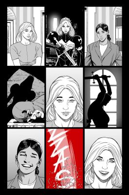 Daniel Sampere | Wonder Woman #32 Page 01 | Black Diamond