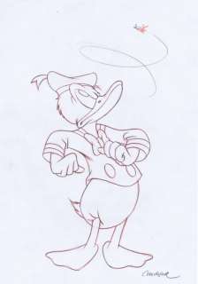 Donald Duck - Boceto Original - EO | Catawiki