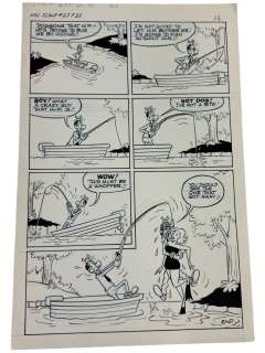 Sad Sack Comics Original Storyboard Production Comic Art | Los Angeles Estate Auction