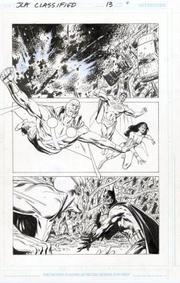 Jackson "Butch" Guice | Jla: Classified #13, Page 4 | ComicArtFans Classifieds
