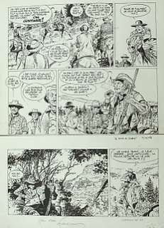 Comanche - Planche originale Comanche T7 - Le Doigt du Diable  - (1976) | Catawiki