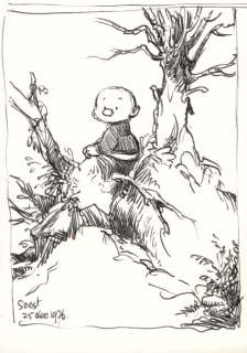 Dulieu, Jean (Oort, Jan van) - Originele tekening - Paulus de Boskabouter - (1976) | Catawiki