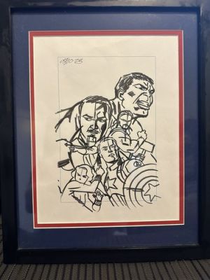 Original Avengers Movie Art by Michael Cho Marvel Comics | eBay US