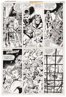 Original GEORGE PEREZ Art * AVENGERS #200 * 1980 | PBA Galleries