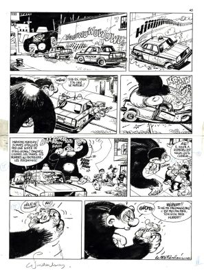 Wasterlain | Docteur Poche tome 7 planche 45 | Galerie OPA