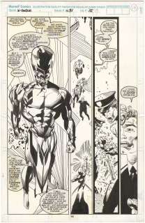 Larry Stroman - X-Factor #81 p19 (⅔ splash)
