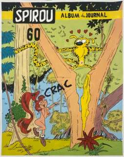 LÉONARDO - Hommage à Franquin - « Le journal de Spirou… | Collauctions