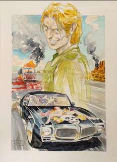 La Jena - Luciano Costarelli - original page - Page volante | Catawiki