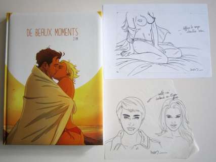 Jim - Des Beaux moments avec 3x dessin original - Cartonné - EO - (2016) | Catawiki