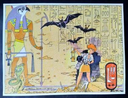 Wasterlain, Marc - Dessin original - Hommage Ã  Jacobs - Blake & Mortimer - ’Le Mystére de la grande Pyramide’ | Catawiki