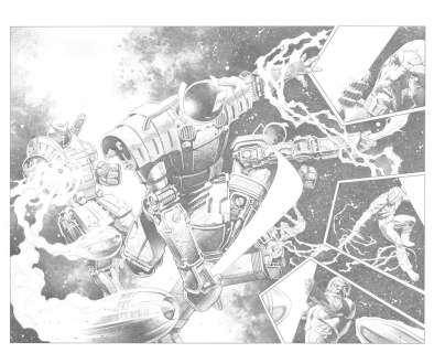 Tomás Giorello | X-O Manowar #26 page 6 & 7 | Sonicdan