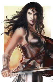 Wonder Woman - Original Painting - Diego Septiembre - 42 x 30 cm - EO | Catawiki