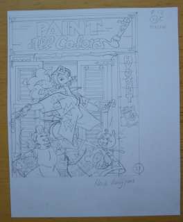 Franka - Origineel (potloodtekening) - Extra plaatje - pag. 21c - Eigen risico (2014) | Catawiki