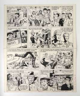 Kline Davy Crockett Planche... | KLINE Davy Crockett Planche 6 du récit Une nuit à Edmonton... | Vermot et Associés