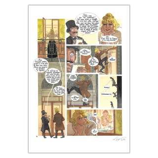 Léonard Chemineau - Edmond - Planche originale 34