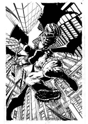 David Finch - Absolute Batman #7 Original Cover Art By David Finch For Sale