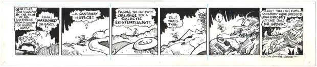 J. Michael Leonard | Rare J. Michael Leonard Star Weevils Comic Strip! 1977 | ComicArtFans Classifieds