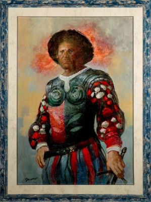 Jacono Carlo - "Guerriero dagli occhi azzurri", anni ‘70 | Urania Casa d’Aste