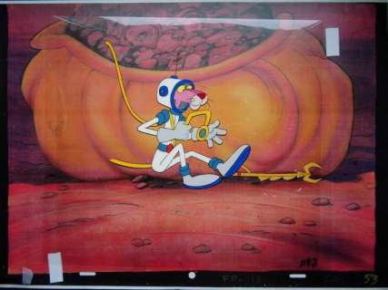 Pink Panther - animation foil + drawing - - - (1969/1980) | Catawiki