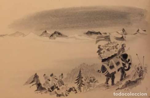 Aníbal. Dibujo original, Monnerat (Suiza 1917- Esp 2005) | todocoleccion (Buy It Now)
