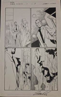 Leonard Kirk | Dark Xmen #1 with Harry Osborn And Namor By Leonard Kirk | ComicArtFans Classifieds