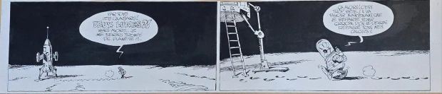 Moebius | Moebius (Jean Giraud) - 1 Original Page - Histoire Sans Titre - 1971 | ComicArtFans Classifieds