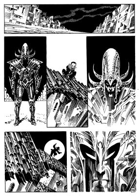 Quique Alcatena, Eduardo Mazzitelli | Acero Liquido Issue 3, Page 10 | ComicArtFans Classifieds