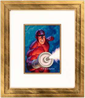 "MARVEL MASTERPIECES - KLAW" TRADING CARD ORIGINAL ART BY THE BROTHERS HILDEBRANDT. | Hake’s