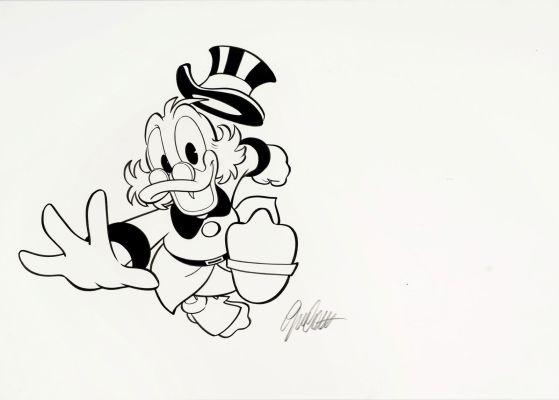 Lot 54 - Cavazzano Giorgio - "Zio Paperone ", anni 2000 | Urania Casa d’Aste