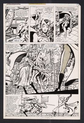George Perez, Dan Green | Avengers #200 (1980) Page 19 Breakdowns By George Perez, Finishes By Dan Green | ComicArtFans Classifieds