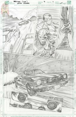 Jethro Morales | Red Hulk Issue 7 Page 9 By Jethro Morales | ComicArtFans Classifieds