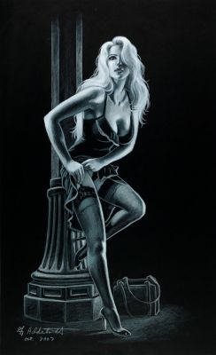 Lot 51 - Hildebrandt Greg - "Night girl", 2007 | Urania Casa d’Aste