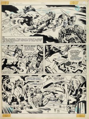 Lot 292 - Kirby Jack - "DC Graphic Novel: The Hunger Dogs!", 1985 | Urania Casa d’Aste