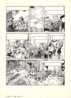 Johan DE MOOR (né en... - Lot 92 - Gaspard de la nuit - Le prince des larmes sèches Encre...