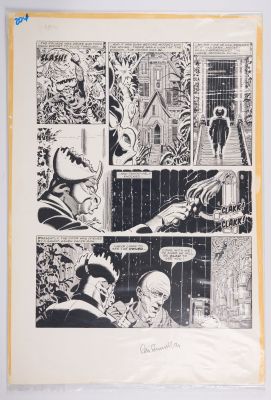 Ron Smith 2000 AD Prog #649 Moosey Story Pages Signed (Fleetway, 1989) Total 3 | Stanley Gibbons Baldwin’s