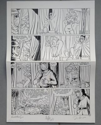 PLANCHE ORIGINALE JOHANNA de WALTHERY, DI SANO et MYTHIC 48X35 cm | eBay Europe