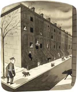 CARTOON. CHARLES ADDAMS. Get Off Our Block! | Swann Galleries