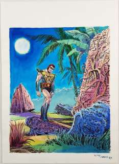 A. Canale - original artwork "Amok" - Page volante - (1987) | Catawiki