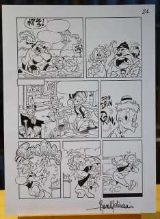 L. Molinari - original page "Paperone Supereroe" - Page volante - EO - (2017) | Catawiki