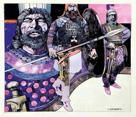 Lot 220 - SERGIO TOPPI - Guerrieri Persiani | Little Nemo