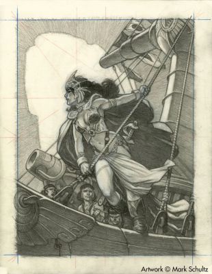 Mark Schultz | The Princess on Deck | Flesk