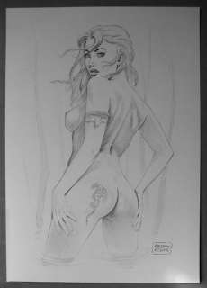 Pin Up - De Luca - original artwork - Page volante - EO - (2019) | Catawiki