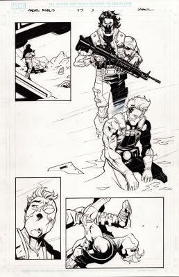 MARVEL RIVALS- WINTER SOLDIER ARNIM ZOLA GALACTA - ERIC GAPSTUR PAGE 2 | Comix Art Studio