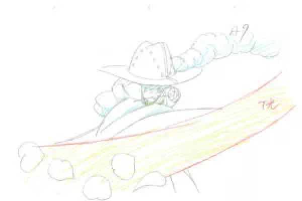 Oda Eiichiro - One Piece | One Piece – Cavendish – Genga – 2825 | La Galerie de la Bande Dessinée