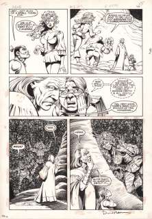 Jan Duursema Original AD&D #17 Original Art Page #13