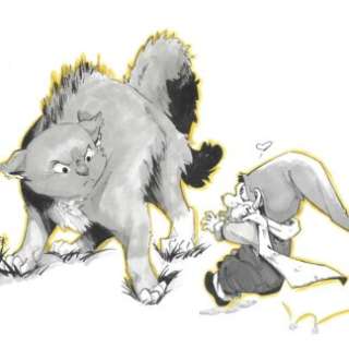 Charline Forns | Illustration originale « La sentinelle du petit peuple tome 4 » | Atelier du 9ème art